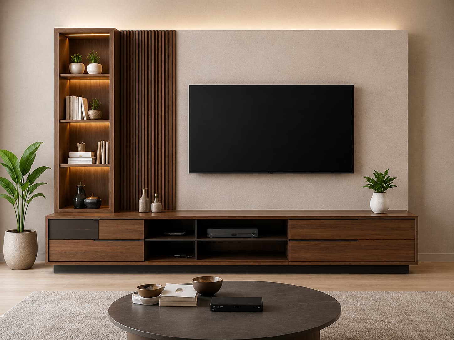 Minimal TV Console